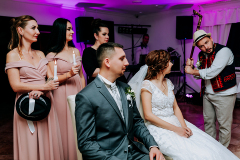 Dominik Krpelan starejší, mladejší, moderátor svadby