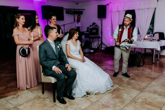 Dominik Krpelan starejší, mladejší, moderátor svadby