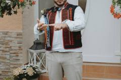Dominik Krpelan starejší, mladejší, moderátor svadby