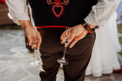 Dominik Krpelan starejší, mladejší, moderátor svadby