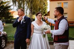 Dominik Krpelan starejší, mladejší, moderátor svadby