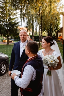 Dominik Krpelan starejší, mladejší, moderátor svadby